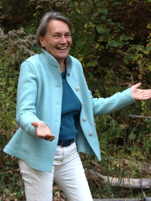 Walkjacke Barbara aqua